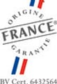 Produit labellisé Origine France Garantie accréditation N° 6432564 permettant de vérifier la traçabilité de la provenance française.